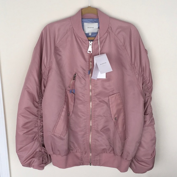 NWT Munthe Bomber Jacket - Picture 6 of 7